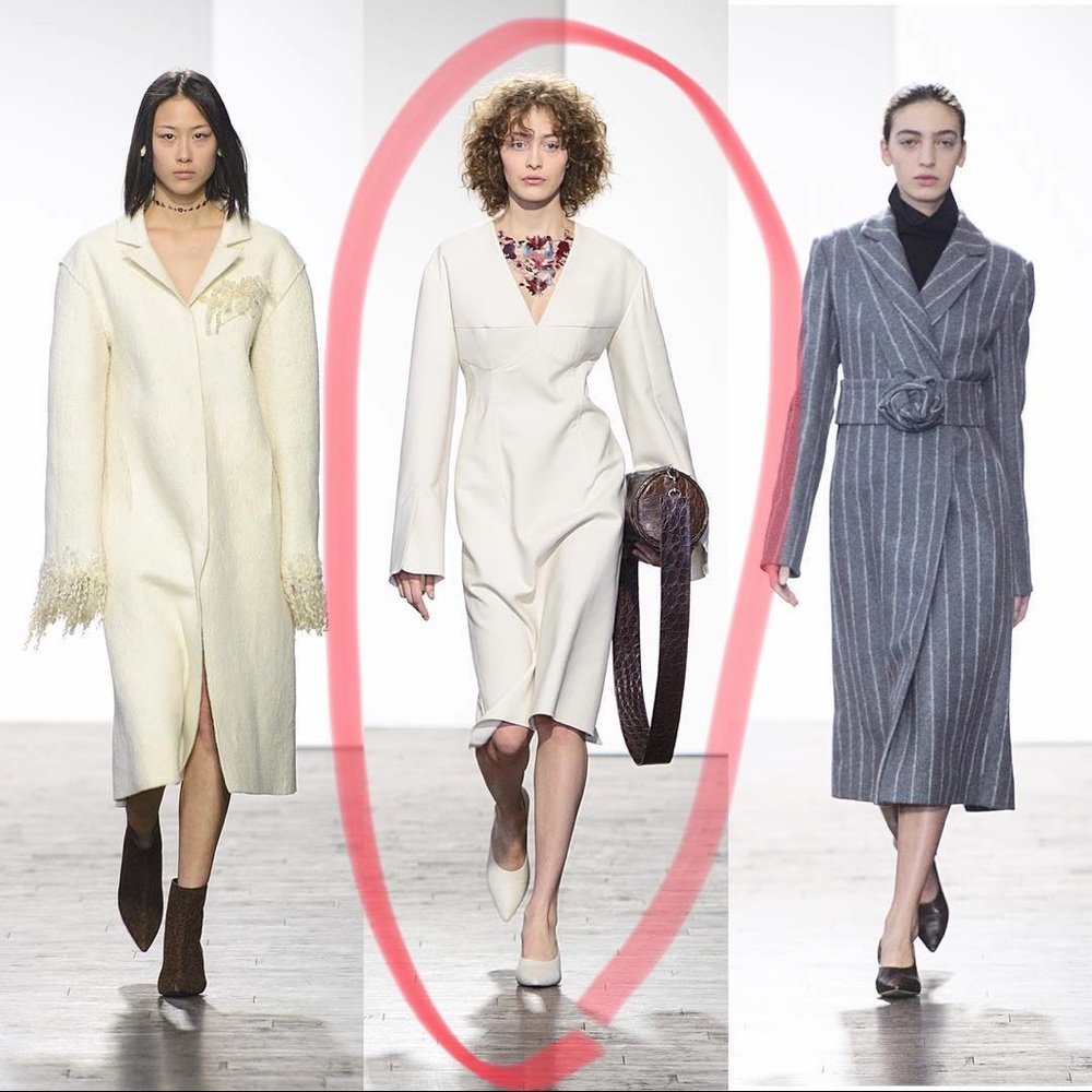 BEVZA Long Sleeve Semi-Fitted Dress - Picture 8 of 8